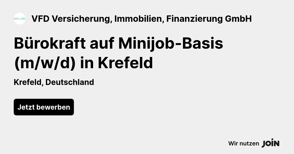 VFD Versicherung, Immobilien, Finanzierung GmbH logo