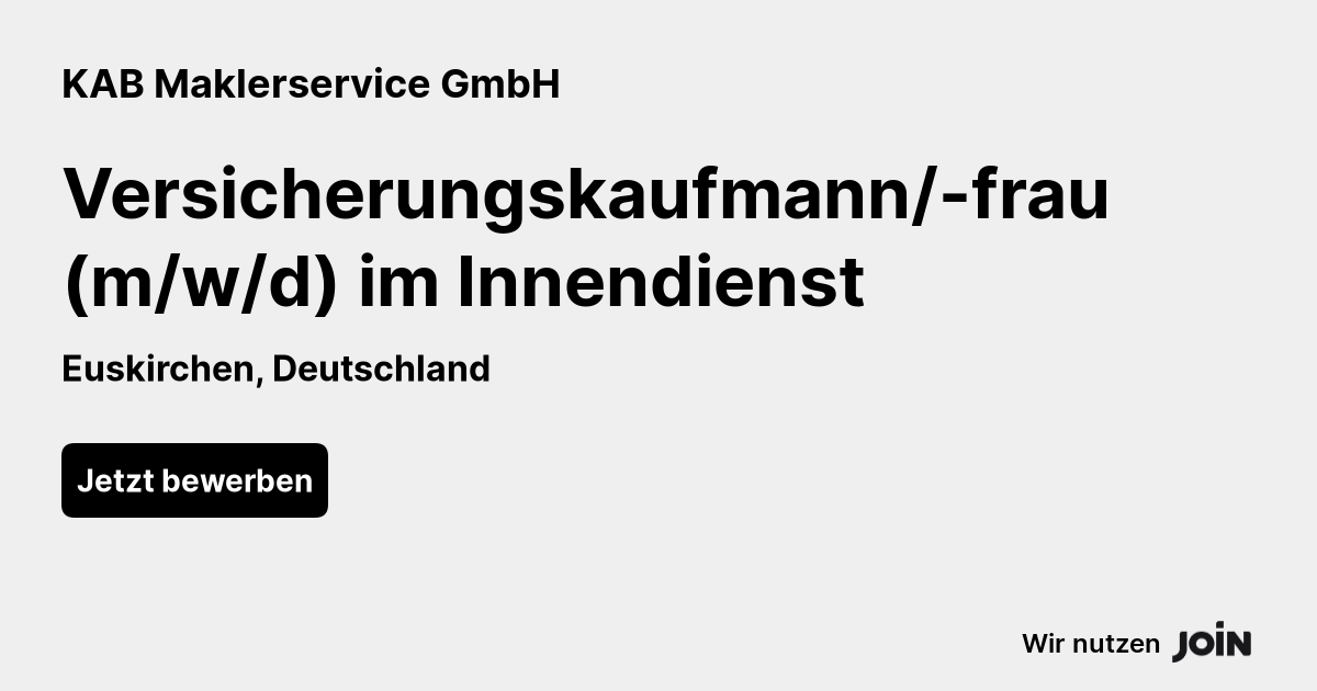 KAB Maklerservice GmbH logo