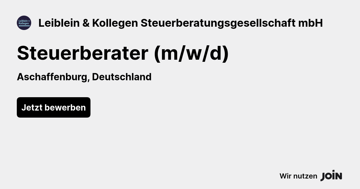 Leiblein & Kollegen Steuerberatungsgesellschaft mbH logo