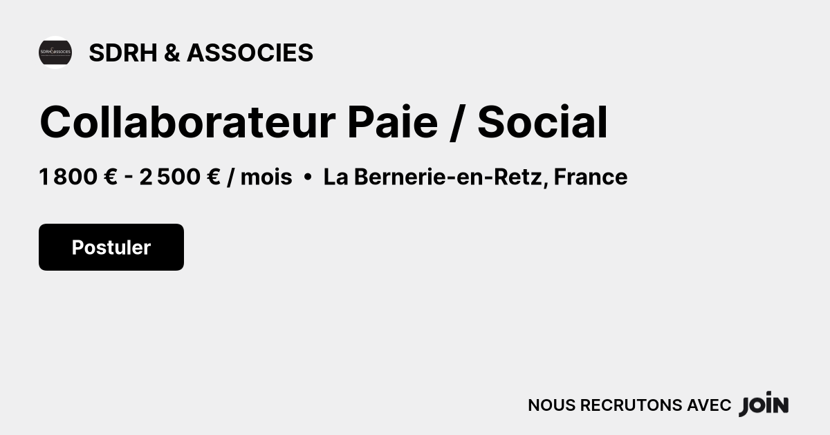 SDRH & ASSOCIES logo