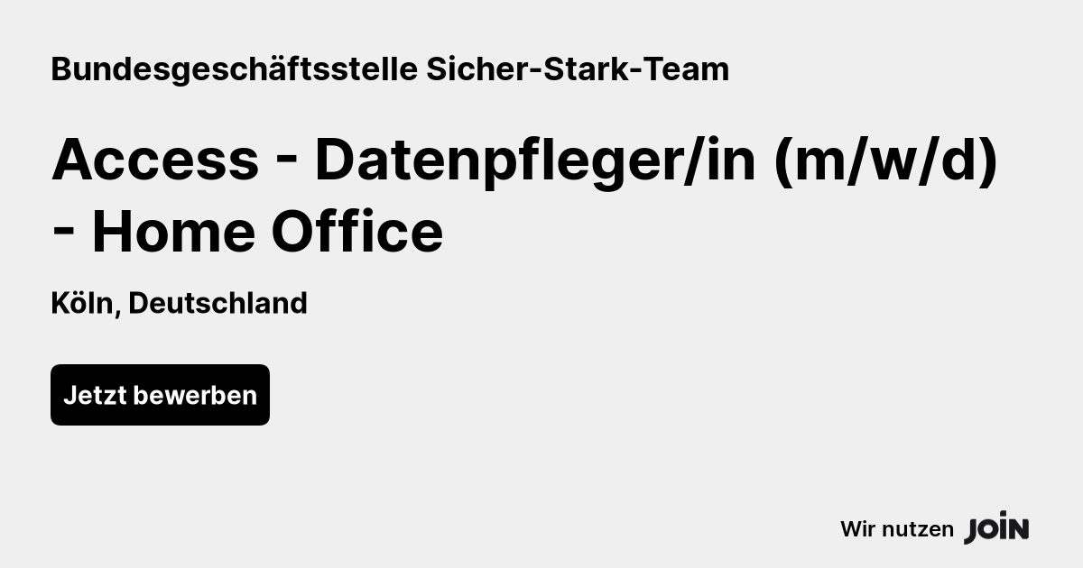 Bundesgeschäftsstelle Sicher-Stark-Team logo