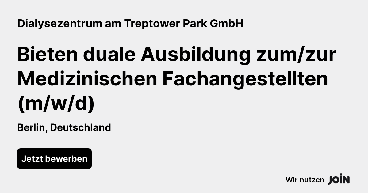Dialysezentrum am Treptower Park GmbH logo