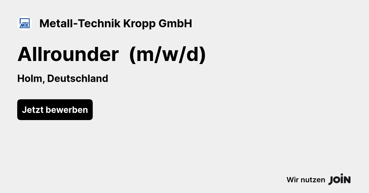 Metall-Technik Kropp GmbH logo