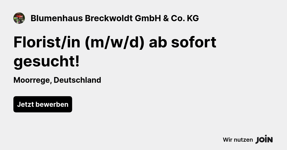 Blumenhaus Breckwoldt GmbH & Co. KG logo