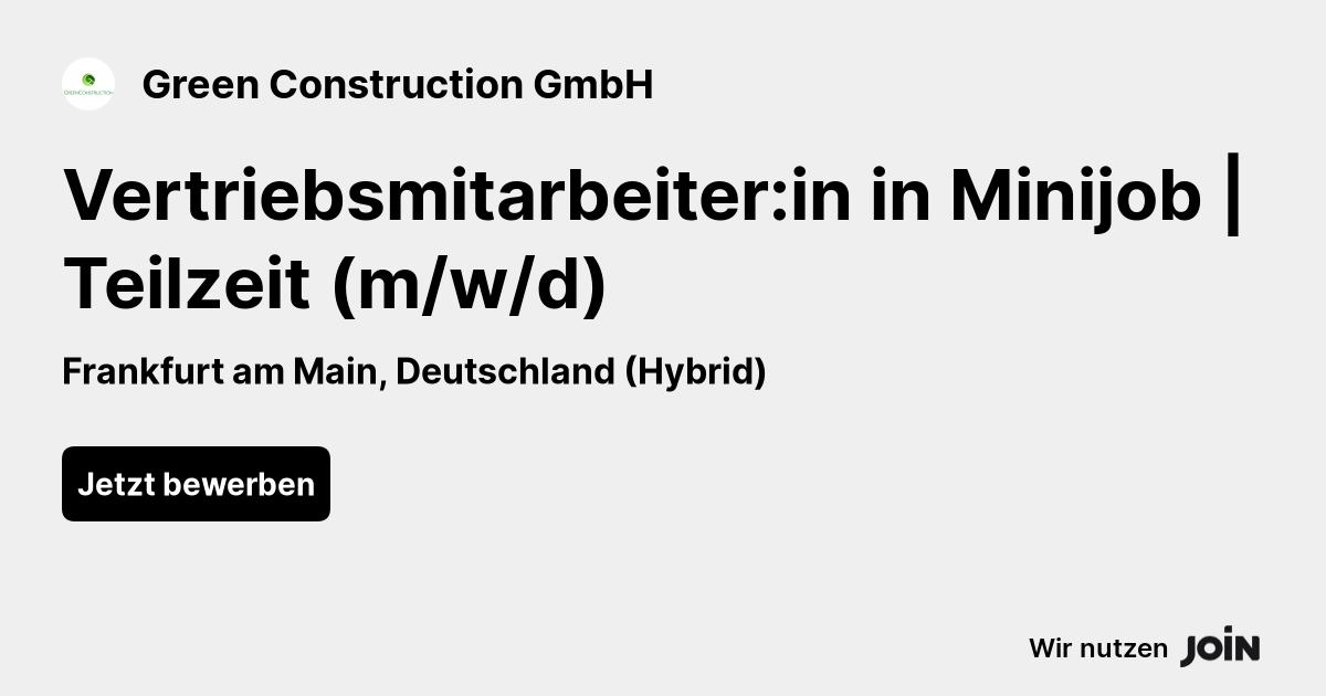 Green Construction GmbH logo