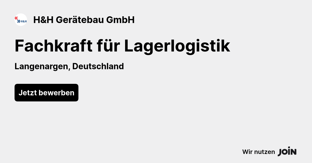 H&H Gerätebau GmbH logo