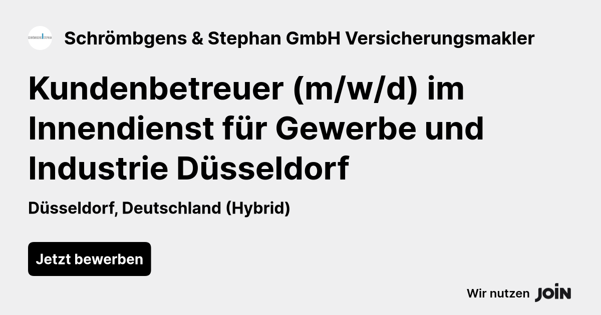 Schrömbgens & Stephan GmbH Versicherungsmakler logo