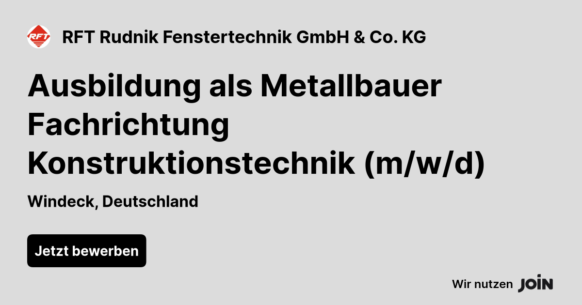 RFT Rudnik Fenstertechnik GmbH & Co. KG logo