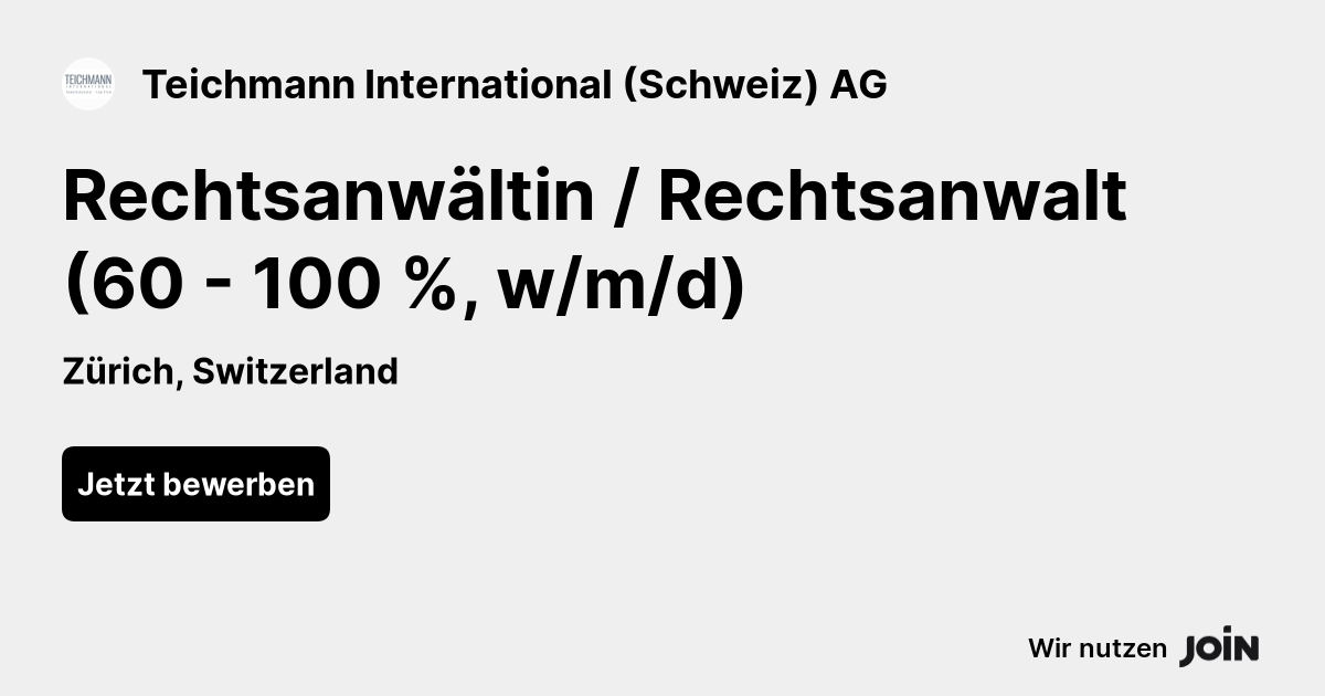 Teichmann International (Schweiz) AG logo