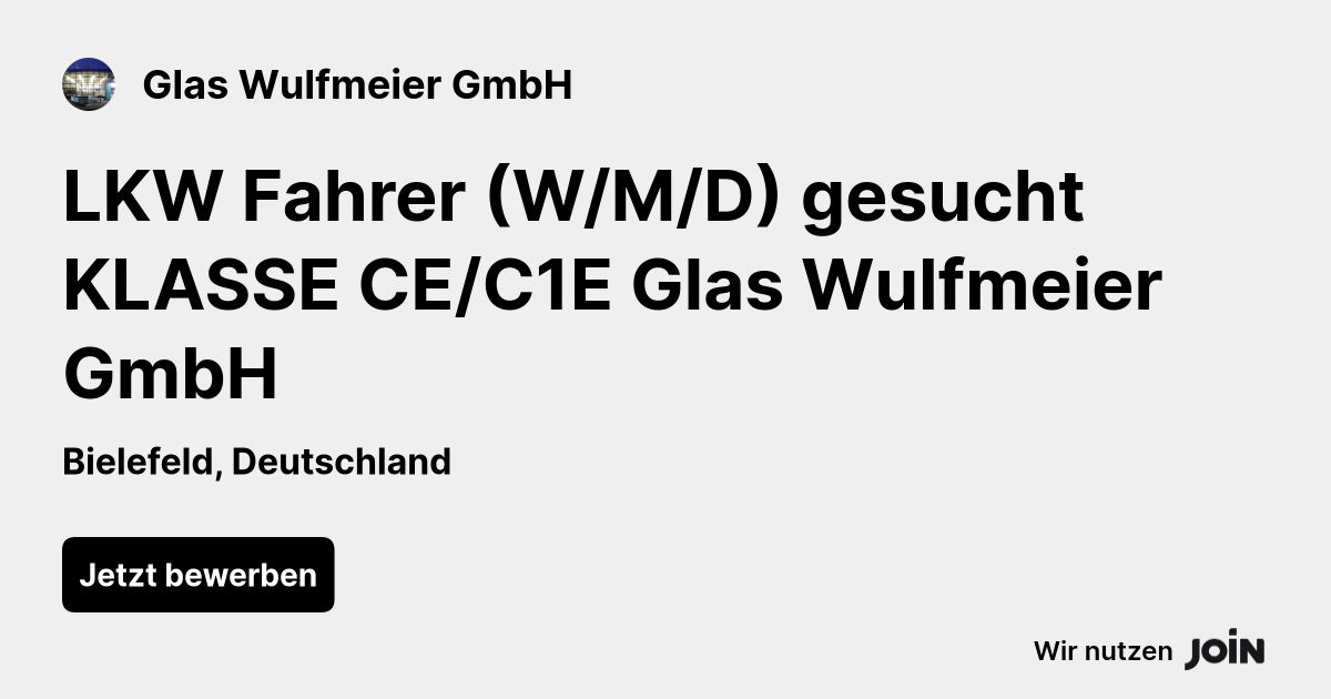 Glas Wulfmeier GmbH logo