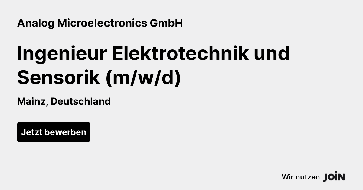 Analog Microelectronics GmbH logo