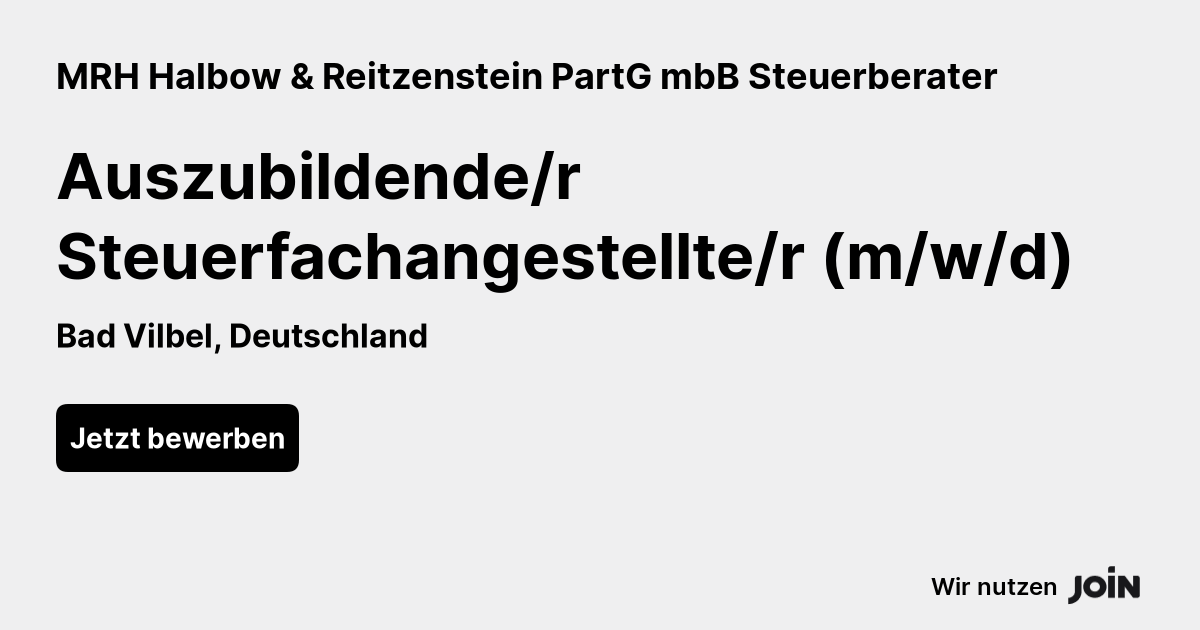 MRH Halbow & Reitzenstein PartG mbB Steuerberater logo