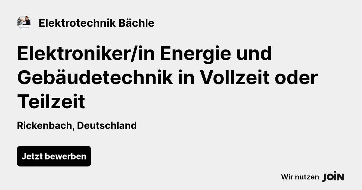 Elektrotechnik Bächle logo