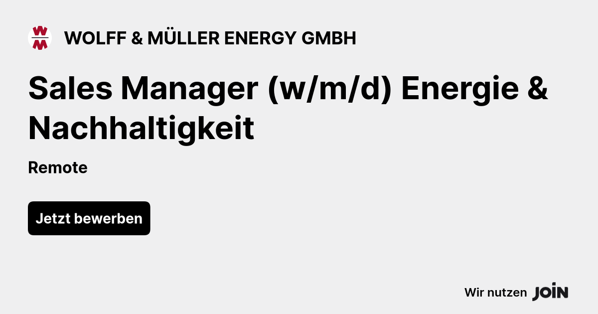WOLFF & MÜLLER ENERGY GMBH logo