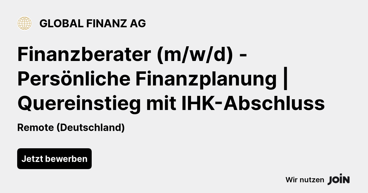 Global Finanz Ag logo