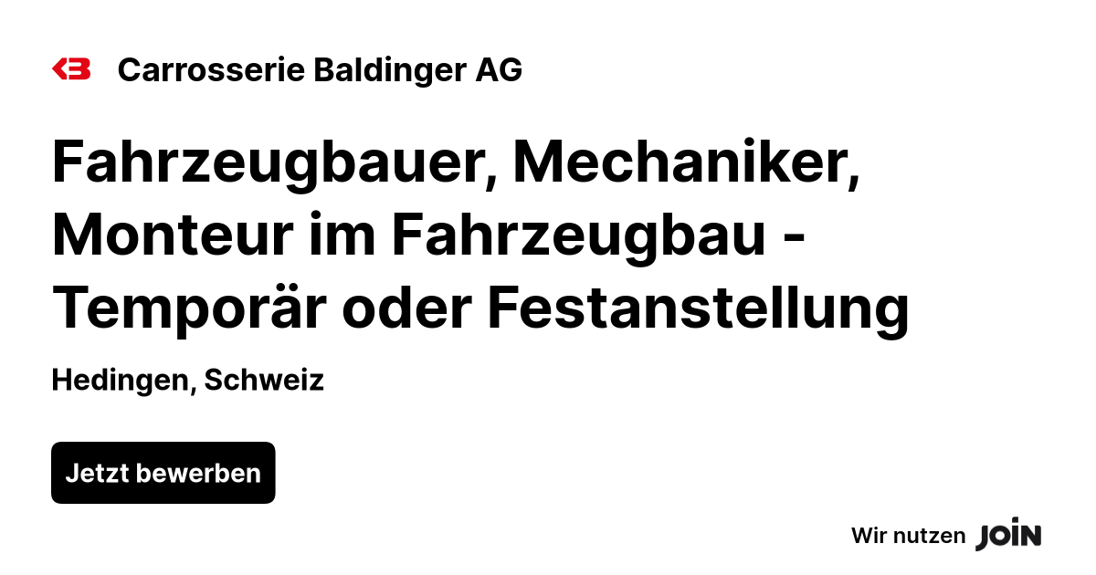 Carrosserie Baldinger AG logo