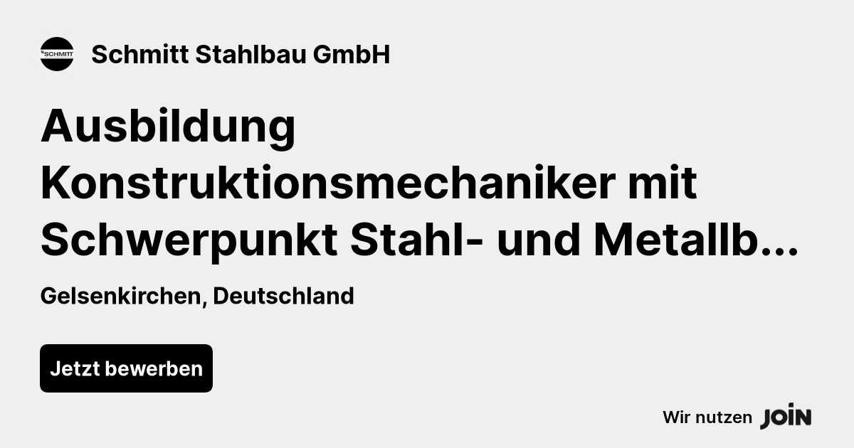 Schmitt Stahlbau GmbH logo
