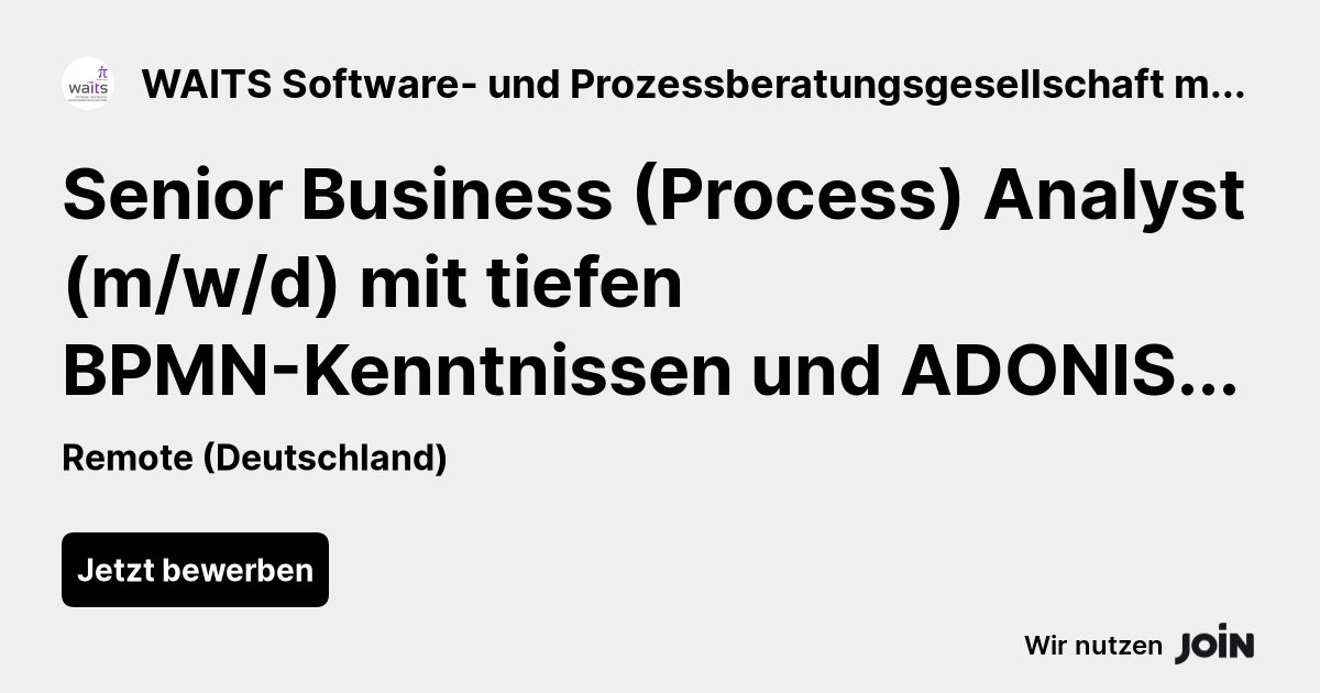 WAITS Software- und Prozessberatungsgesellschaft mbH logo