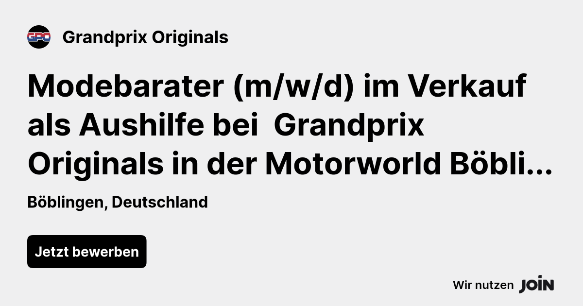 Grandprix Originals logo