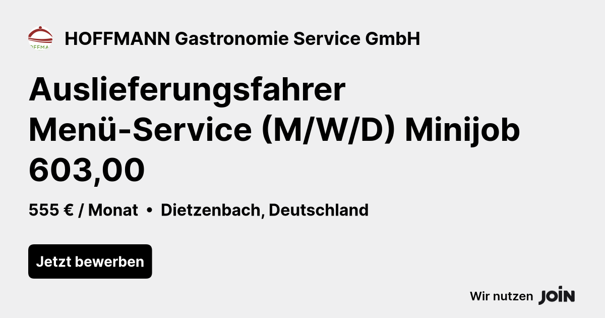 HOFFMANN Gastronomie Service GmbH logo