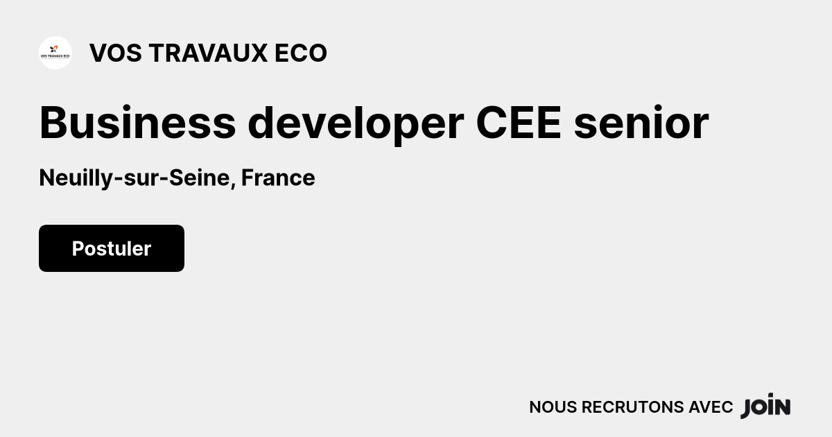 VOS TRAVAUX ECO logo
