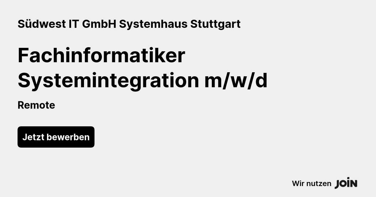 Südwest IT GmbH systemhaus Stuttgart logo