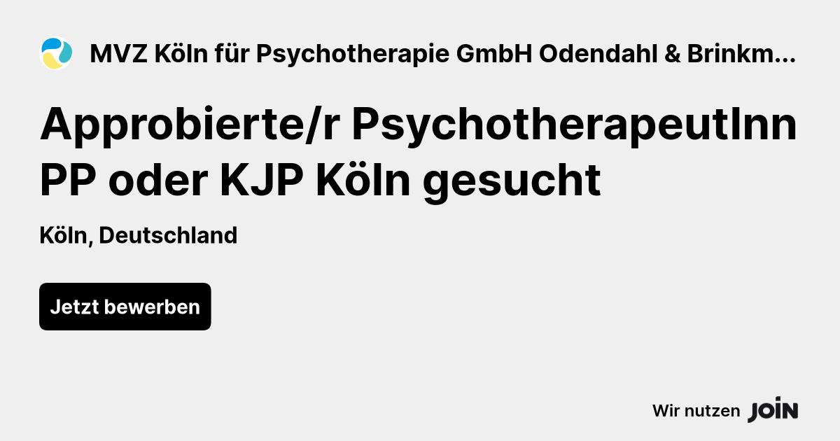 MVZ Köln für Psychotherapie GmbH Odendahl & Brinkmann logo