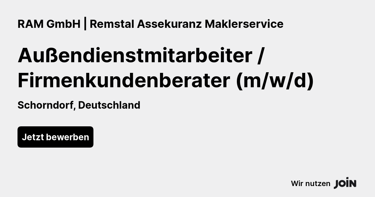 RAM GmbH | Remstal Assekuranz Maklerservice logo