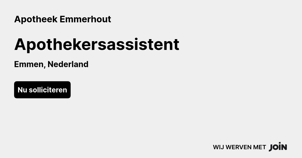 Apotheek Emmerhout logo