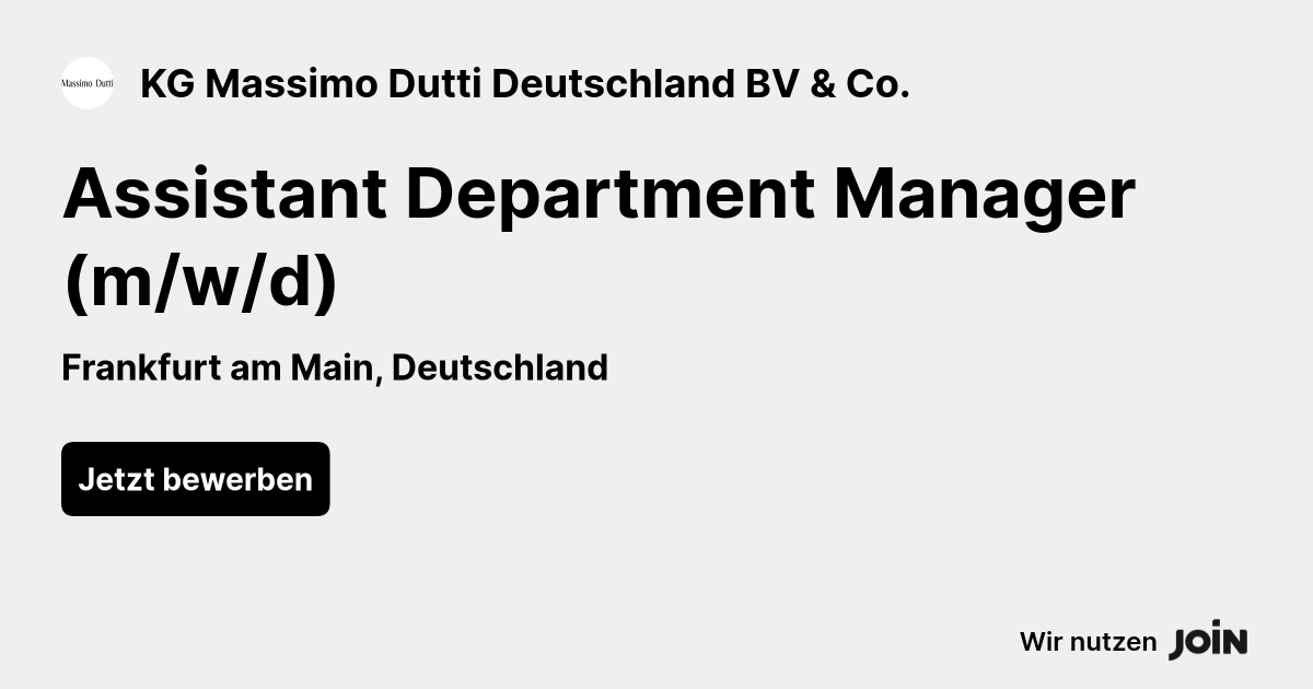 KG Massimo Dutti Deutschland BV & Co. logo