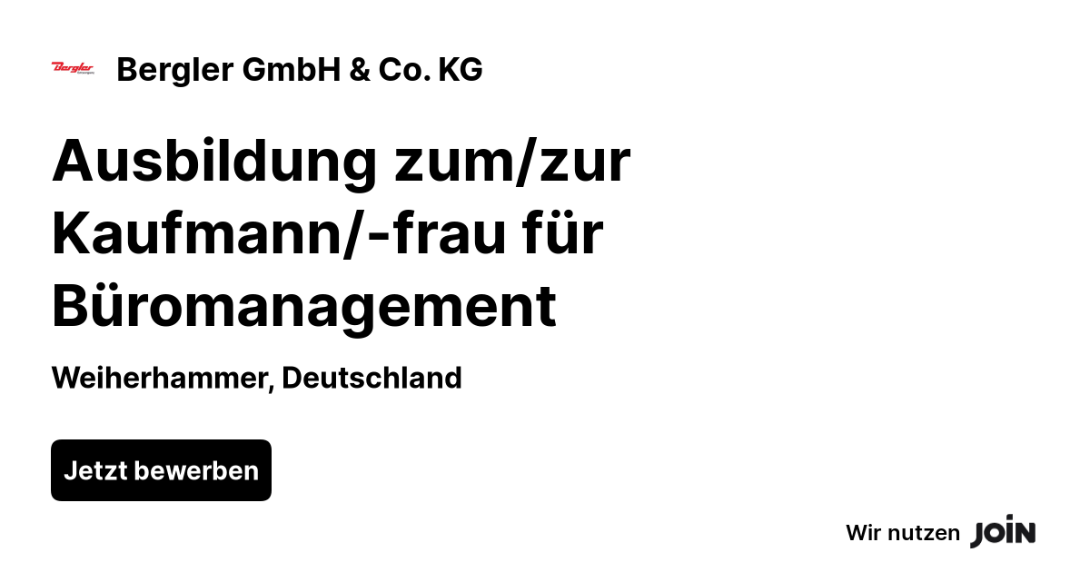 Bergler GmbH & Co. KG logo