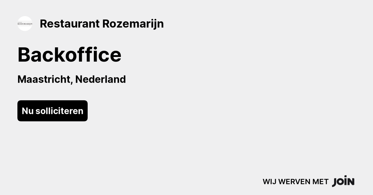 Restaurant Rozemarijn logo