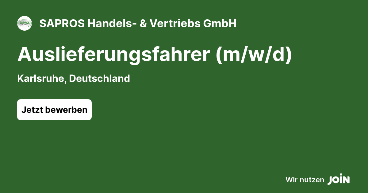 SAPROS Handels- & Vertriebs GmbH logo