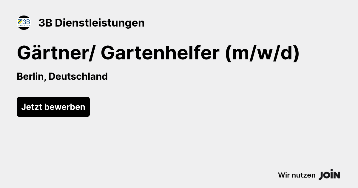3B Dienstleistungen logo