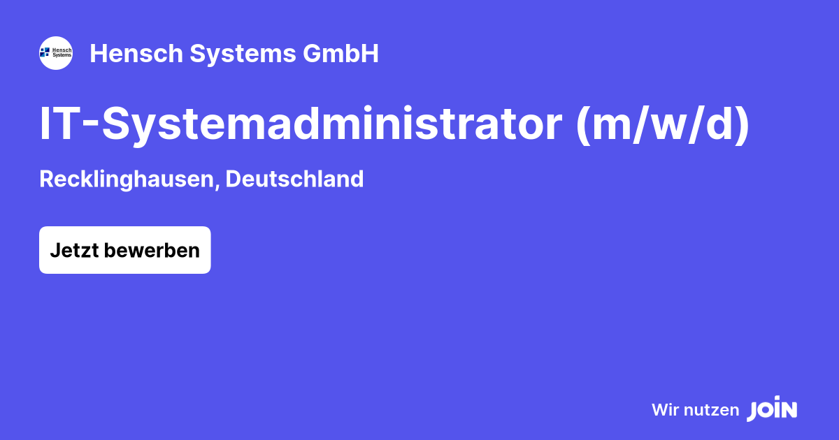 Hensch Systems GmbH logo