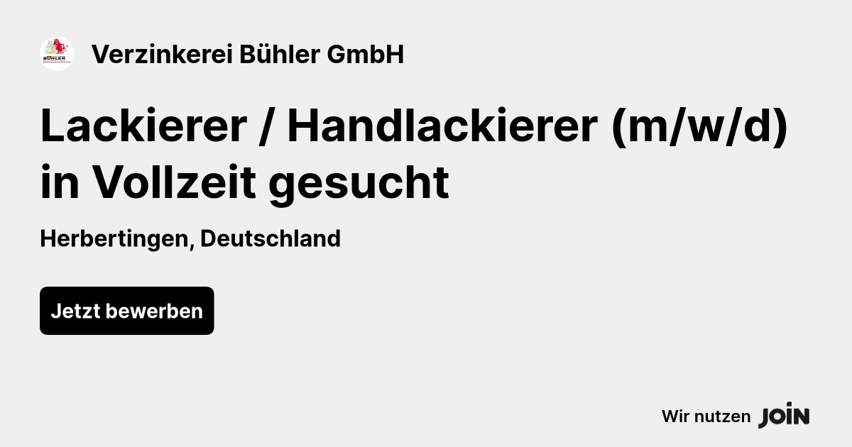 Verzinkerei Bühler GmbH logo