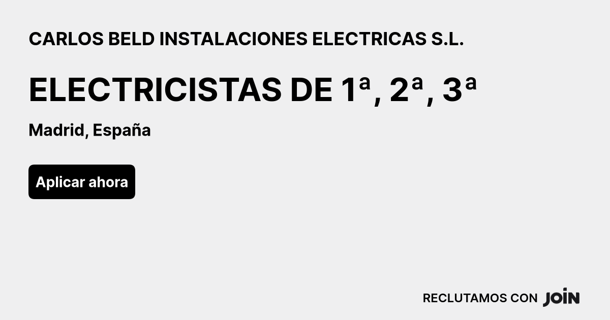 CARLOS BELD INSTALACIONES ELECTRICAS S.L. logo