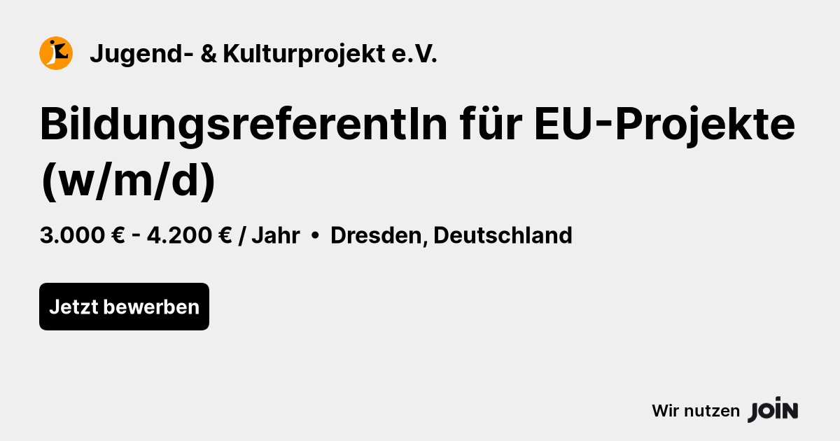 Jugend- & Kulturprojekt e.V. logo