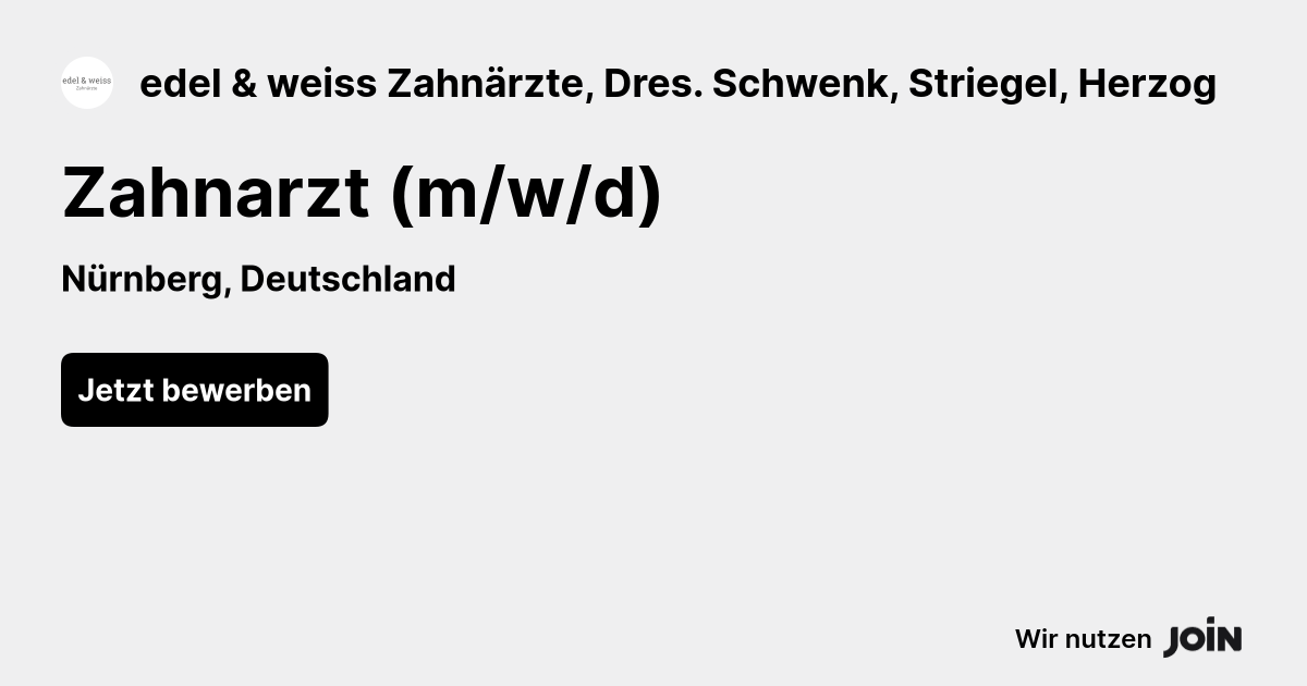 edel & weiss Zahnärzte, Dres. Schwenk, Striegel, Herzog logo