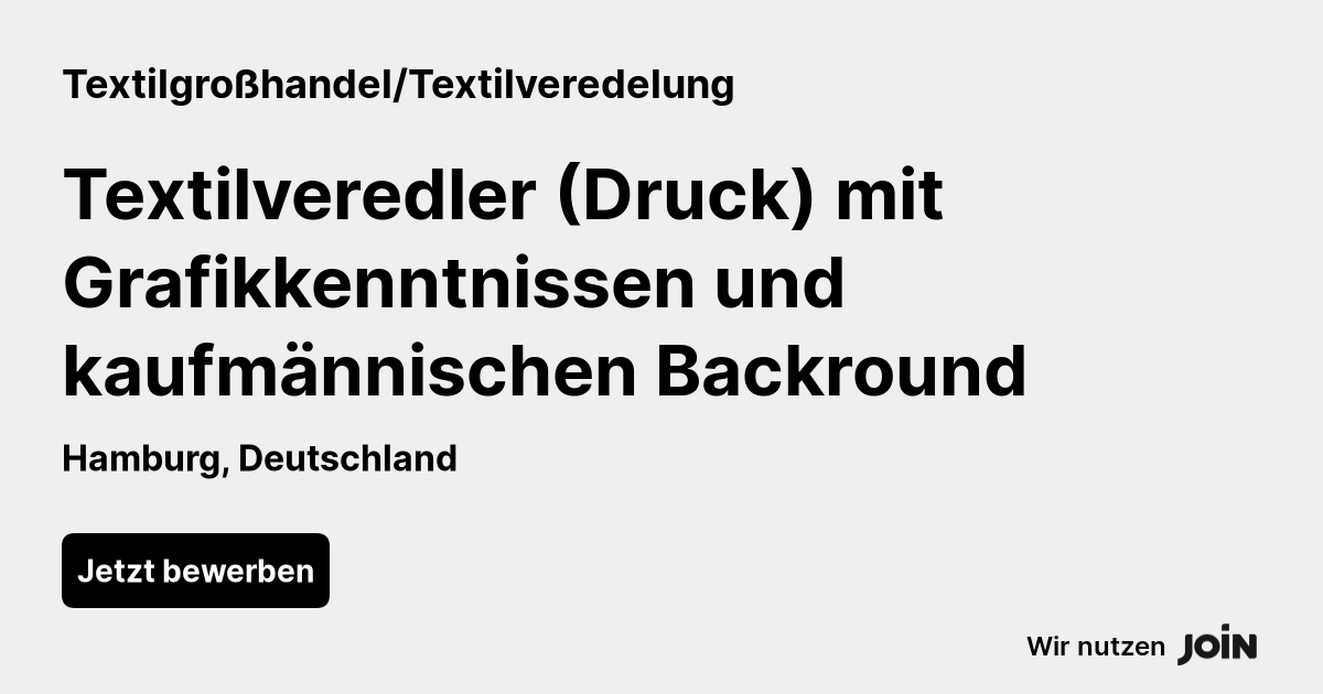 Textilgroßhandel/Textilveredelung logo