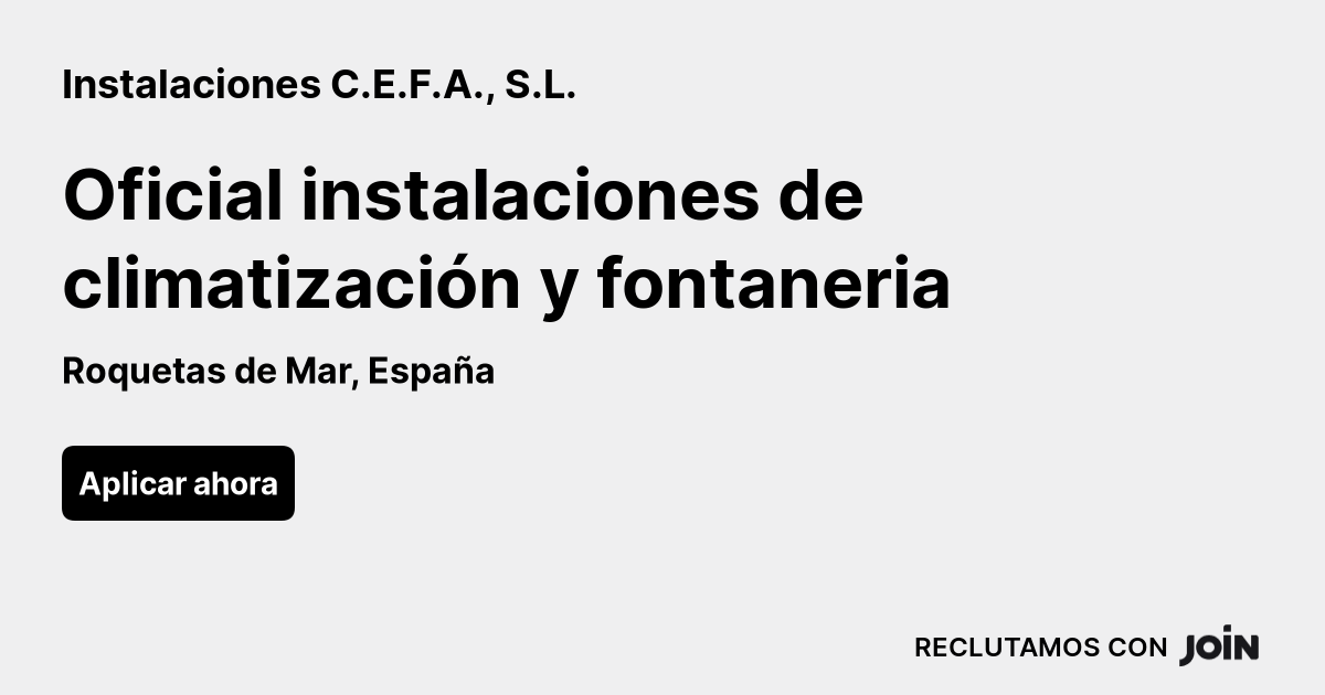 Instalaciones C.E.F.A., S.L. logo