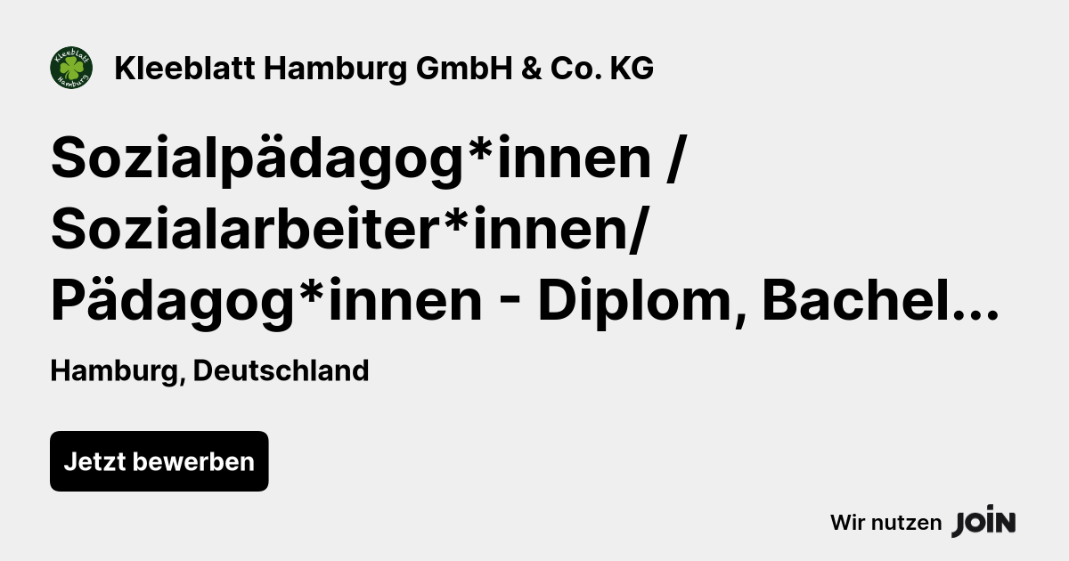 Kleeblatt Hamburg GmbH & Co. KG logo