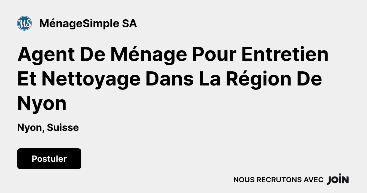 MénageSimple SA logo