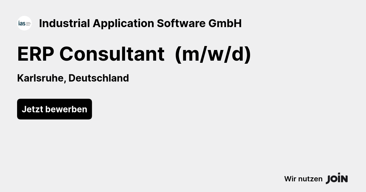 Industrial Application Software GmbH logo