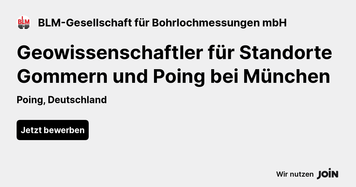 BLM-Gesellschaft für Bohrlochmessungen mbH logo