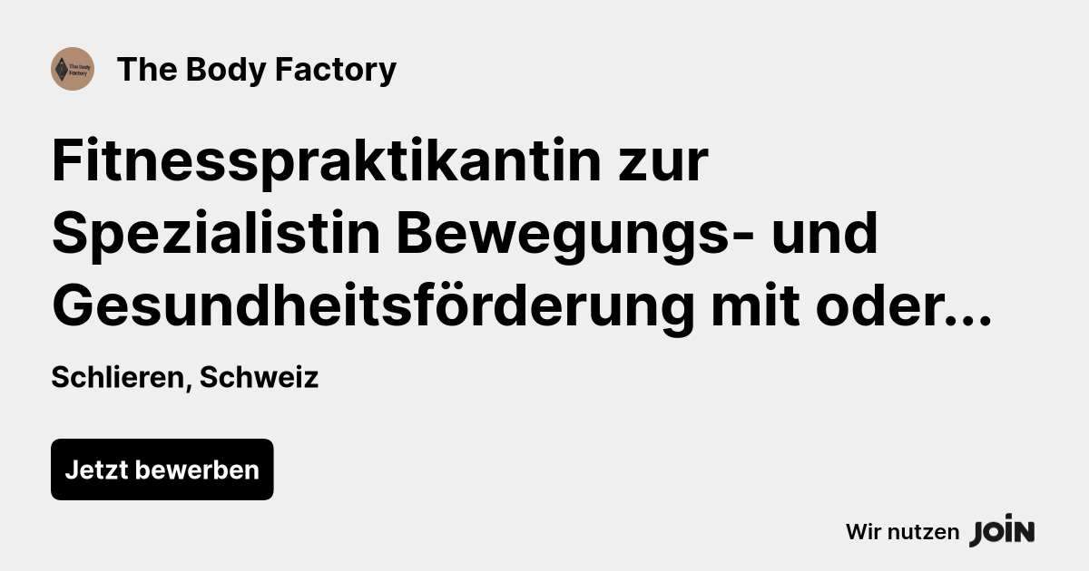 The Body Factory logo