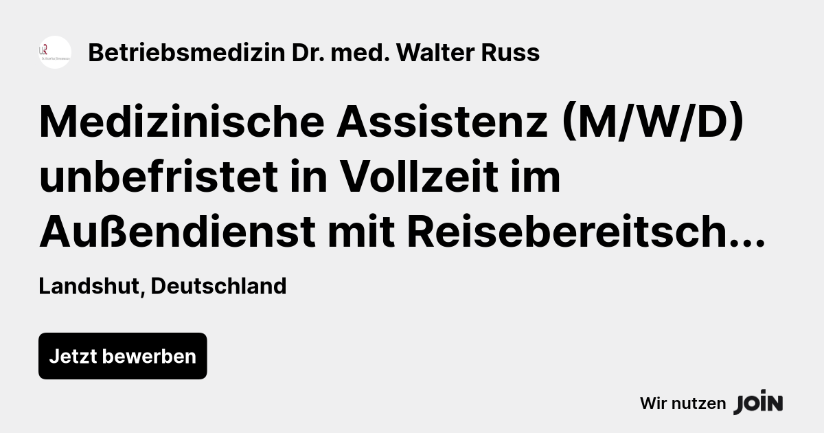 Betriebsmedizin Dr. med. Walter Russ logo