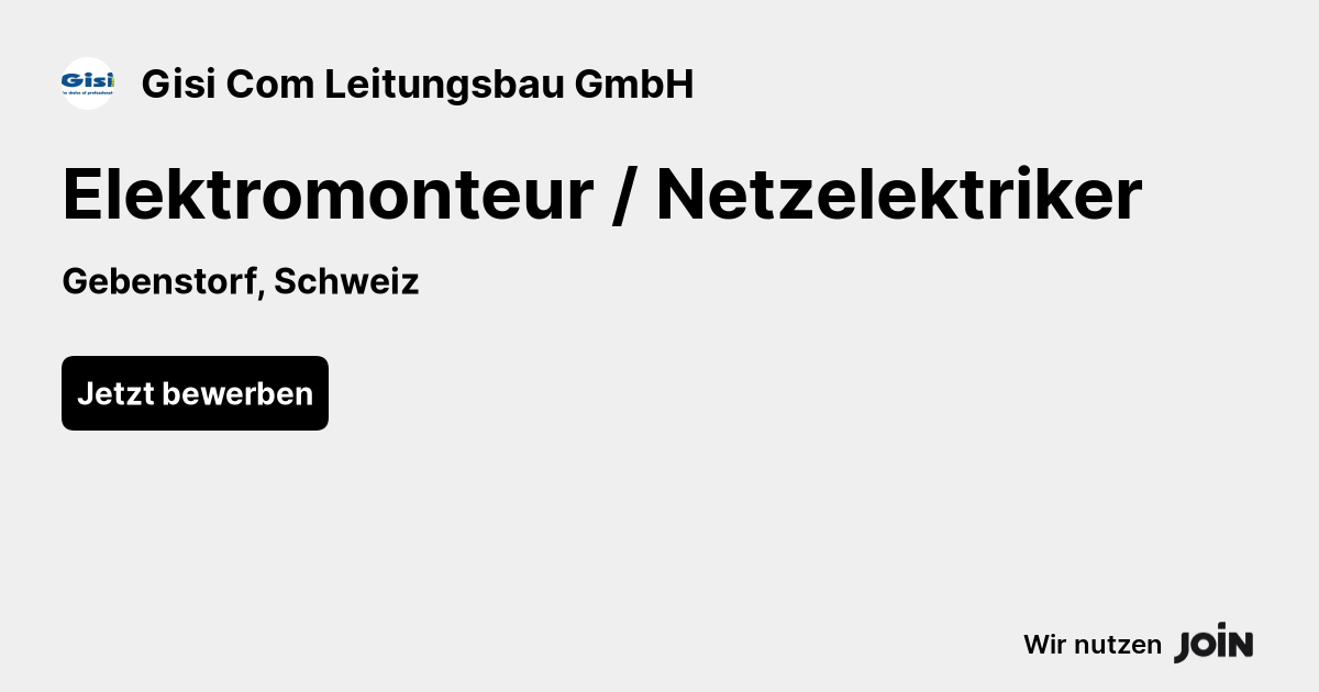 Gisi Com Leitungsbau GmbH logo