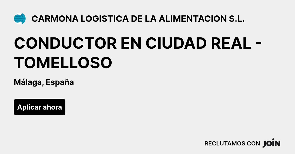CARMONA LOGISTICA DE LA ALIMENTACION S.L. logo