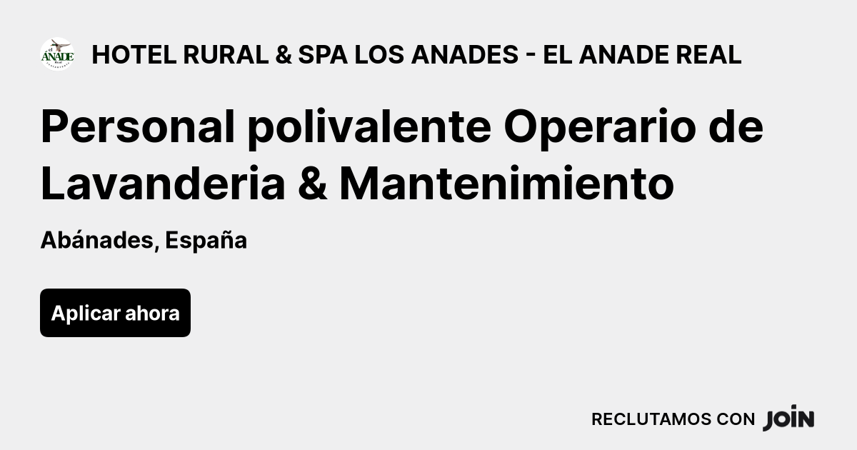 HOTEL RURAL & SPA LOS ANADES - EL ANADE REAL logo